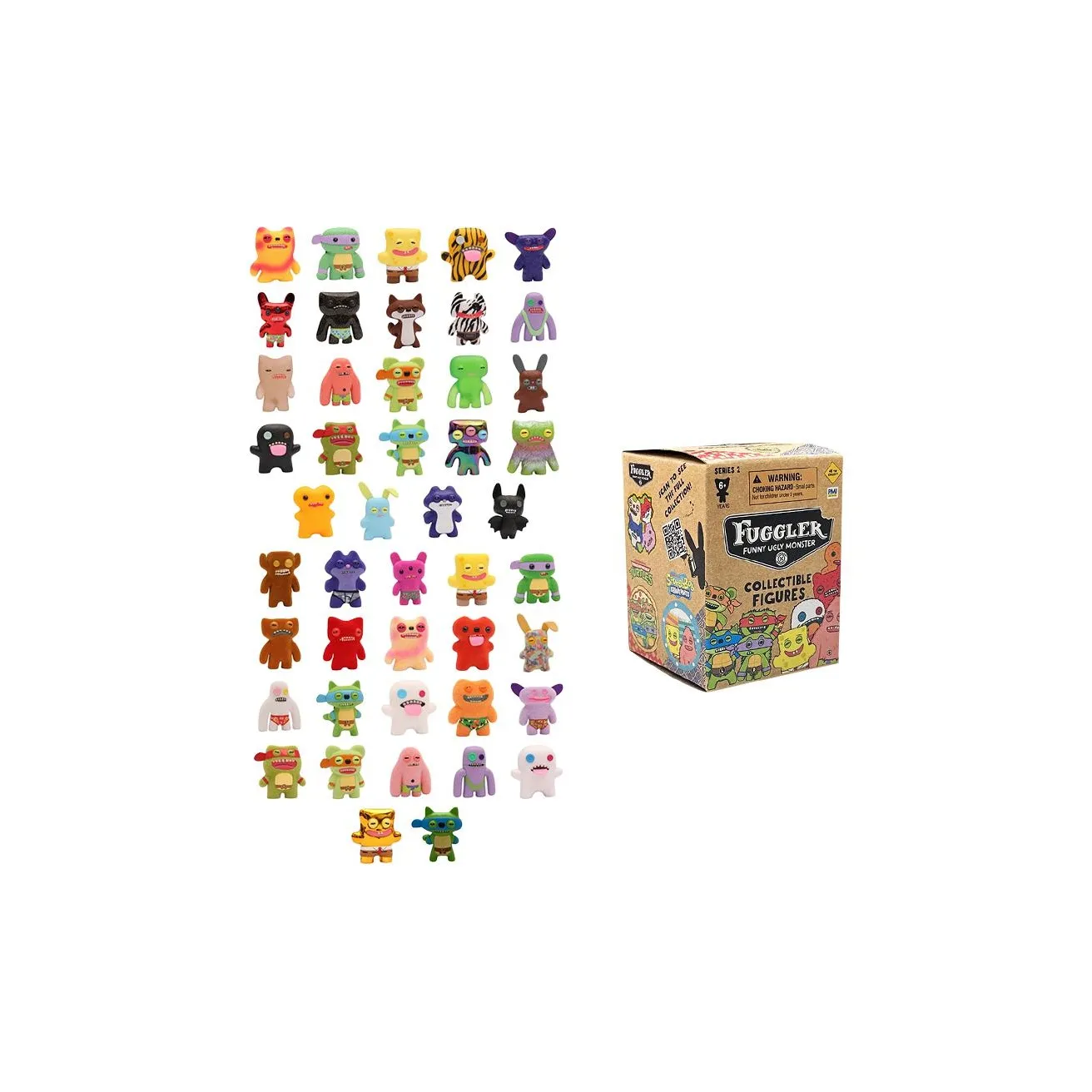 FUGGLER Cute Зубной Монстр Слепые коробки Один Blind Коробка