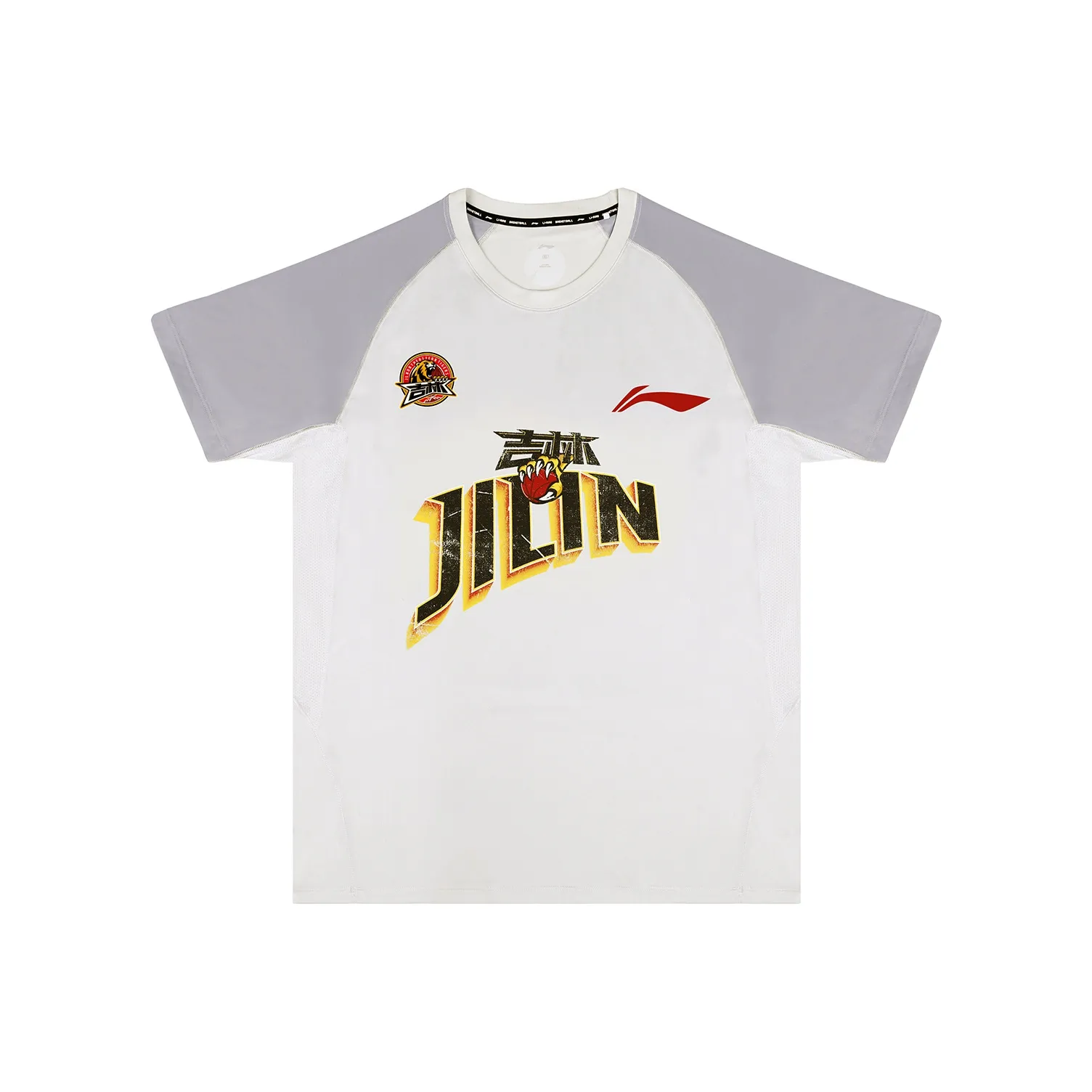 Т-рубашка с подкладкой Unisex Light серого цвета