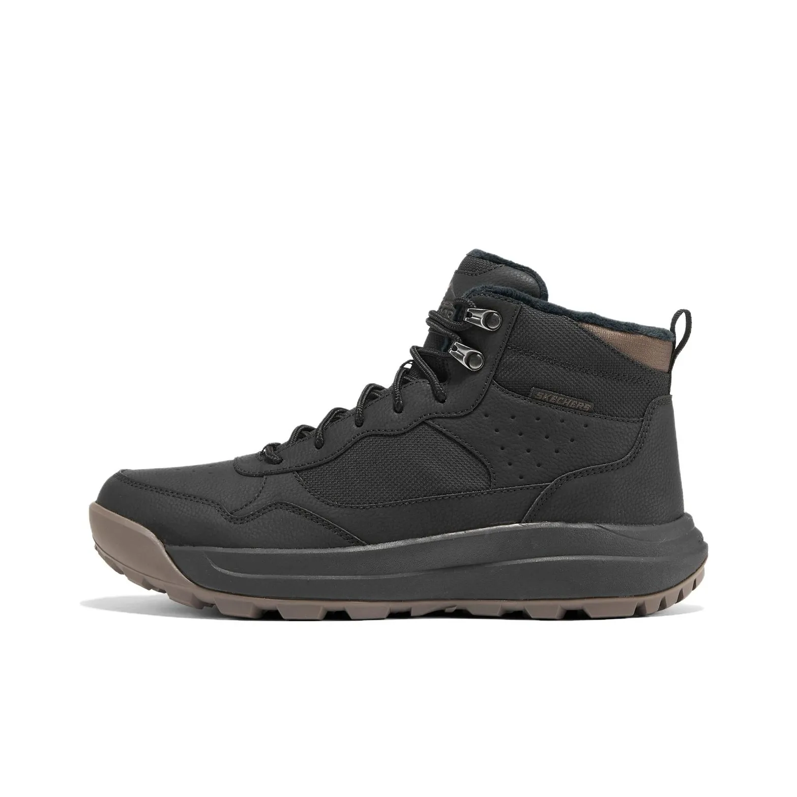 Skechers STREET WEAR Термический Короткий MID Ботинки для снега Мужской Черный