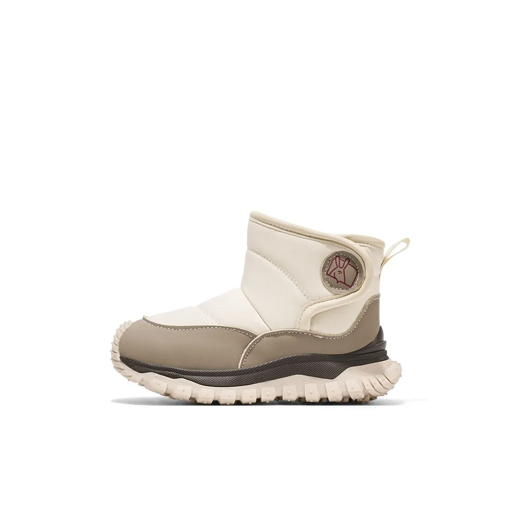 KINDDOG Slip-resistant MID Топ Детские зимние сапоги