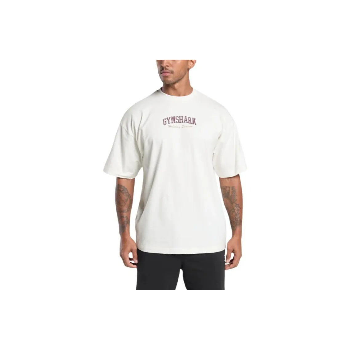 GYMSHARK Праздничный Season Graphic T-Shirt Мужской