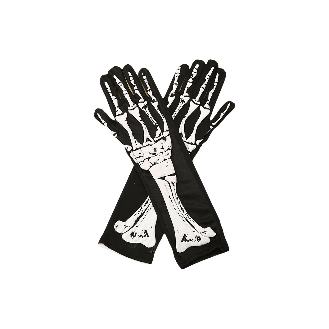 LISA Принт Скелет Перчатка Косплей реквизит