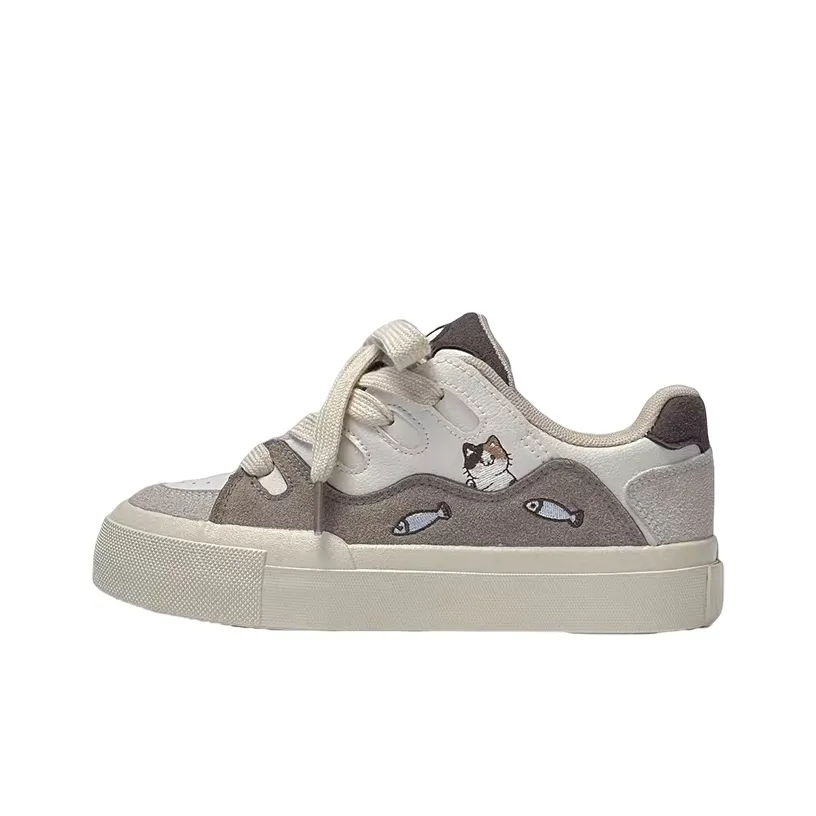 ALXNAN Низкие кроссовки для скейтбординга женские