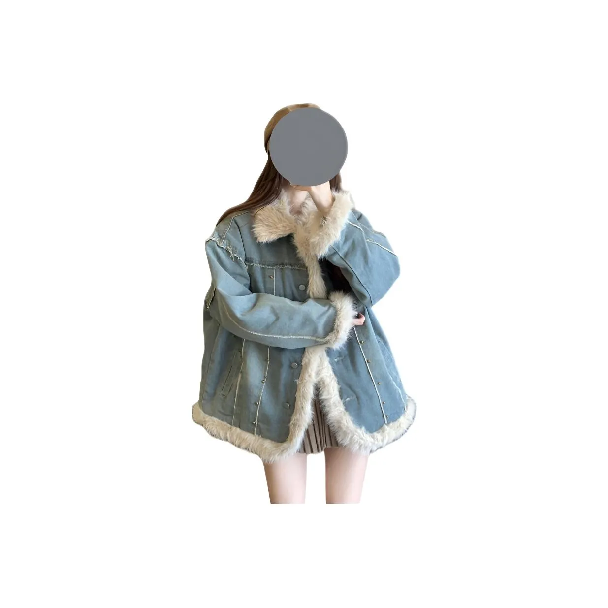 TONYBEAR Синий Женские пуховики