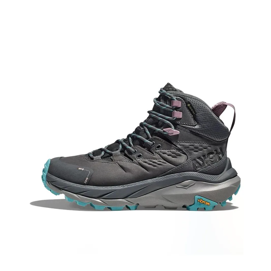 HOKA ONE ONE Slip-resistant Abrasion-resistant MID Топ Альпинистские и туристические ботинки Женские Серый