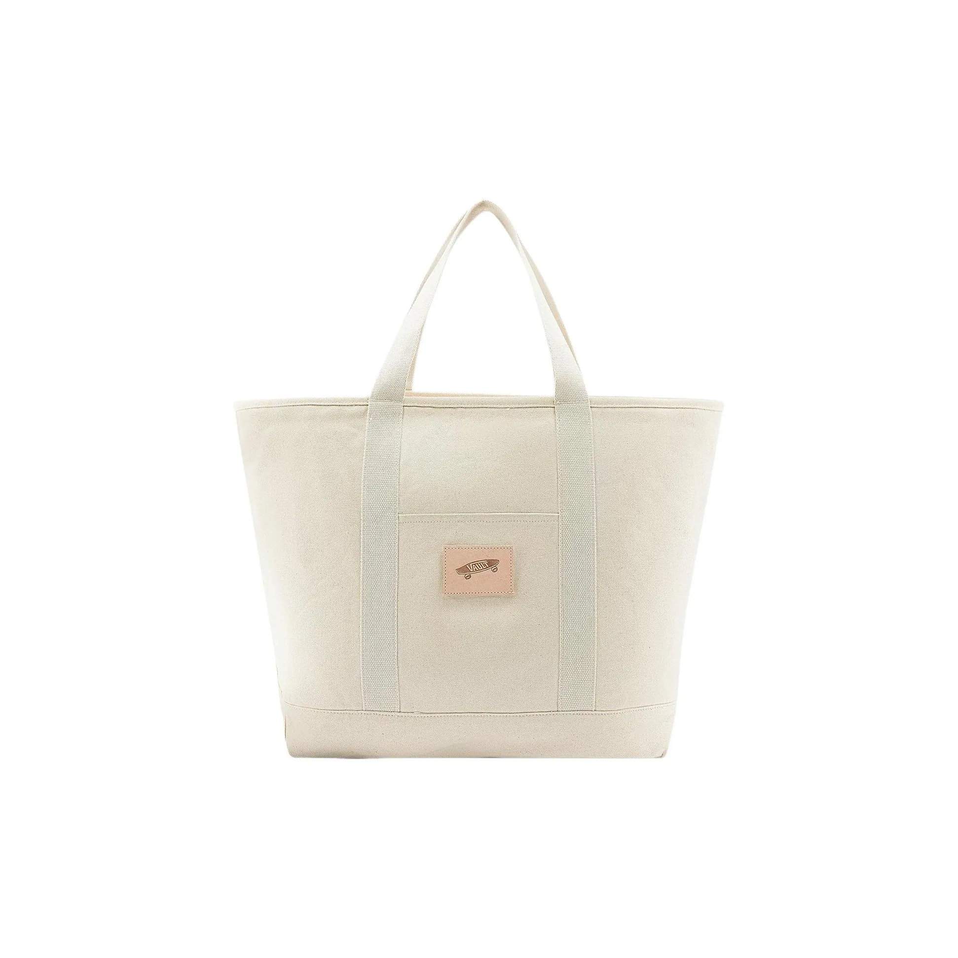 VANS Хлопок Тоут Сумка Сумка для покупок Сумка на плечо Сумка обычная унисекс экрю