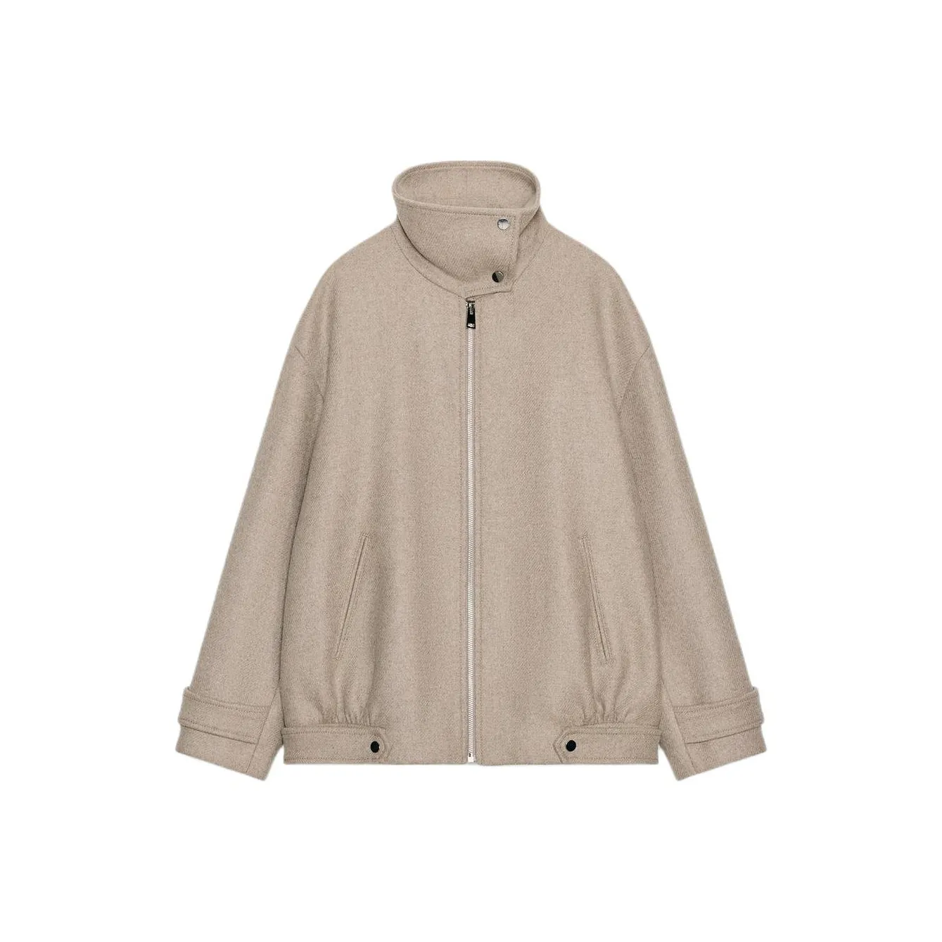 ZARA Collaboration Светлый Пуховик Женские Куртки