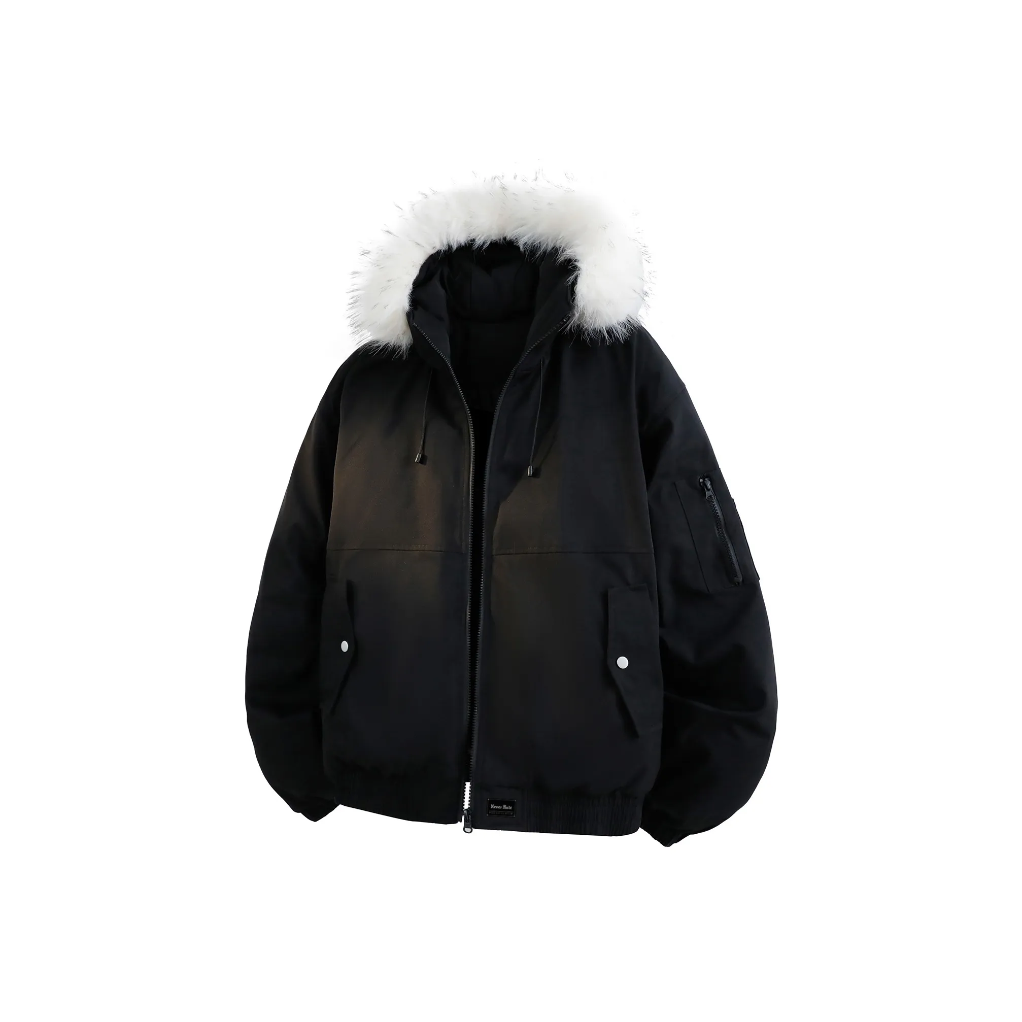 NEVER RULE Хлопковый пуховик унисекс