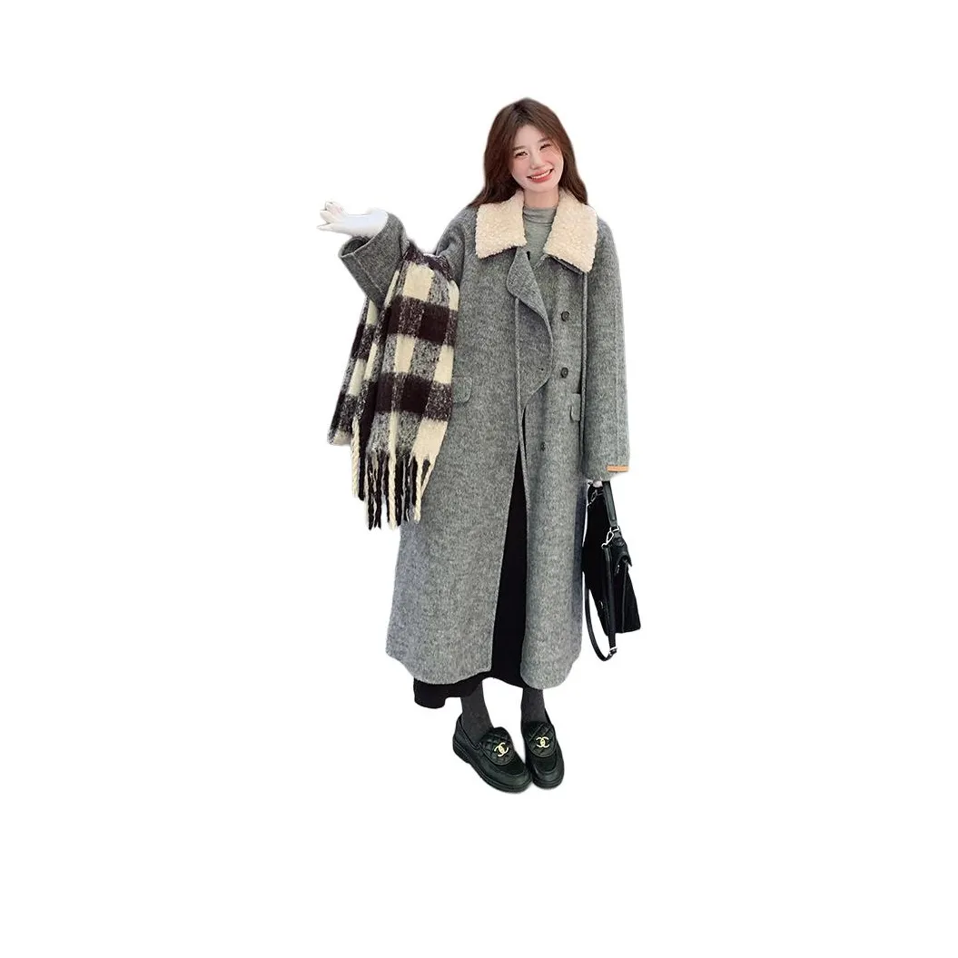 LAOYECHE Серый Женский Пальто