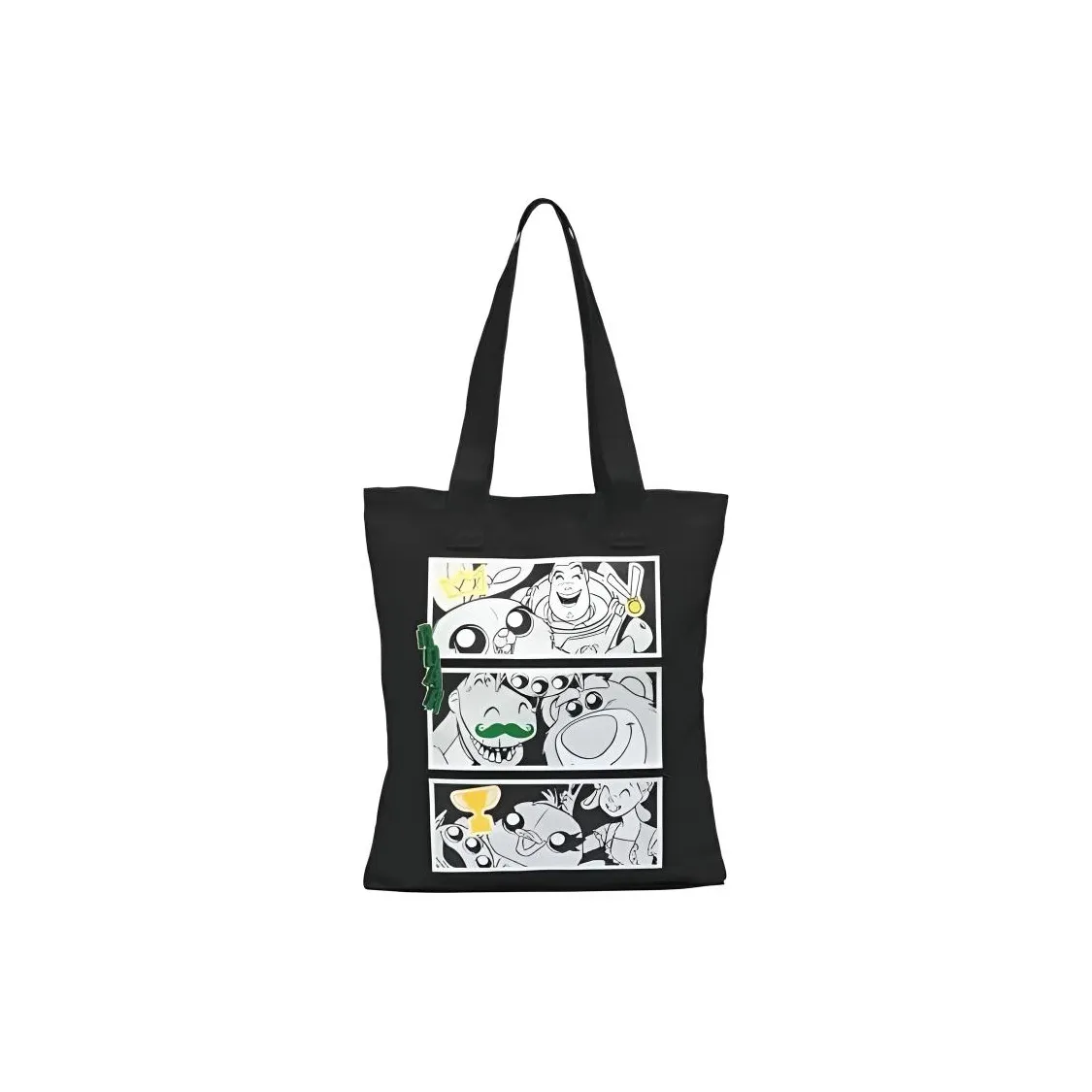 Adidas Originals X Pixar Аниме Disney Pixar Коллаборация Хлопковая Сумка на плечо Унисекс Черная