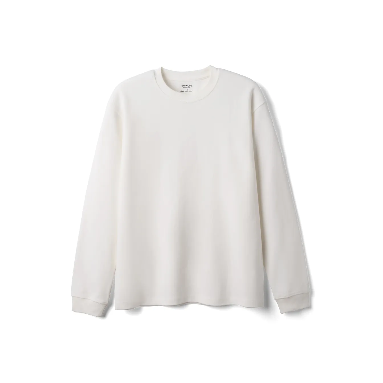 SIMWOOD Белый Мужской Свитшот