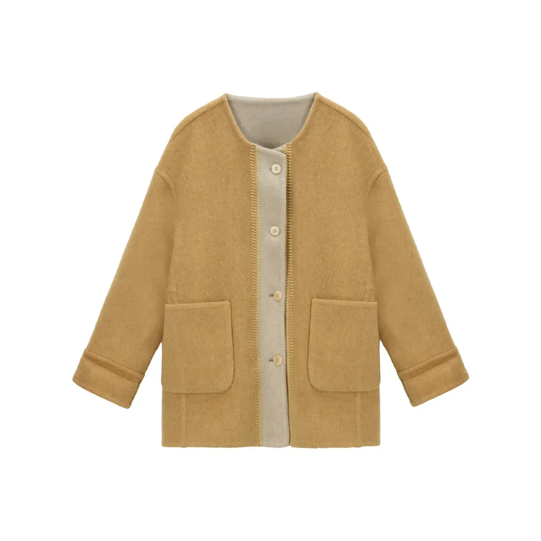 MISHOW Желтое Женское Пальто