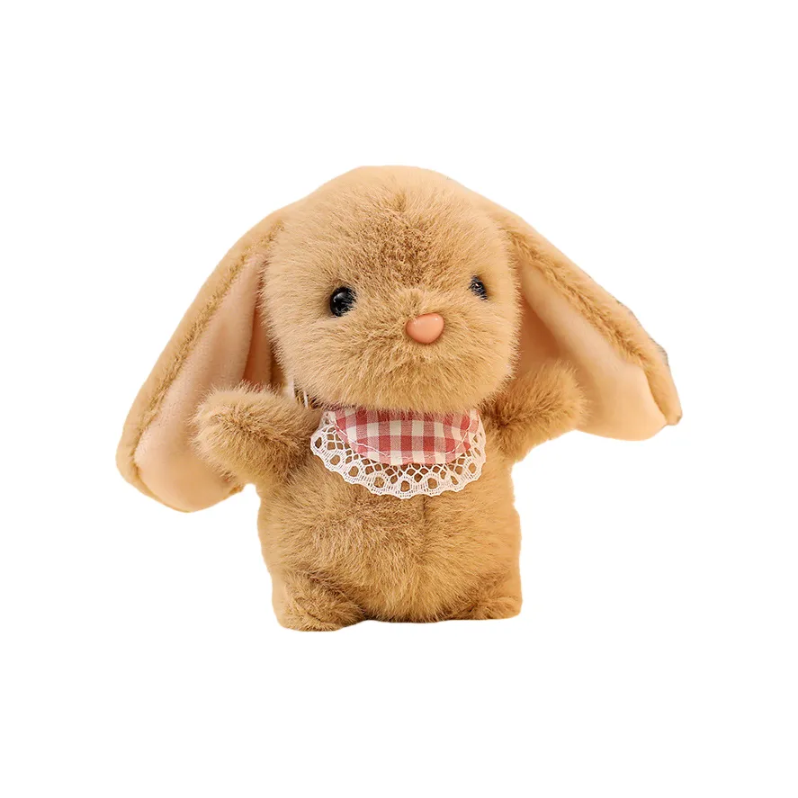 YUEMILE Супер Kawaii Милый Многоцветный Плюшевый Кролик Кукла Плюшевый Брелок 12 см Длина Тела