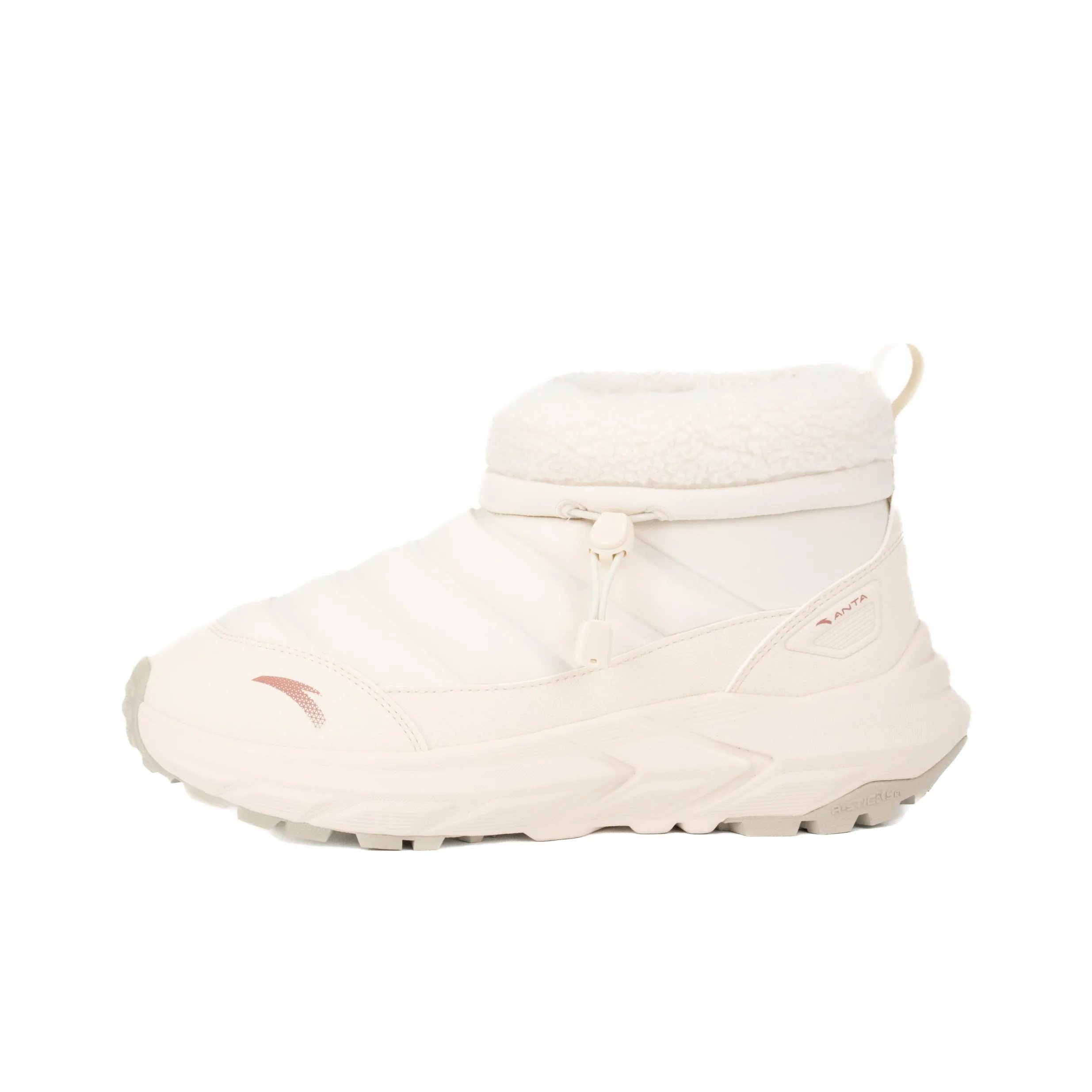 Anta High Топ Утепленная обувь Женские Рыбка живот Белый