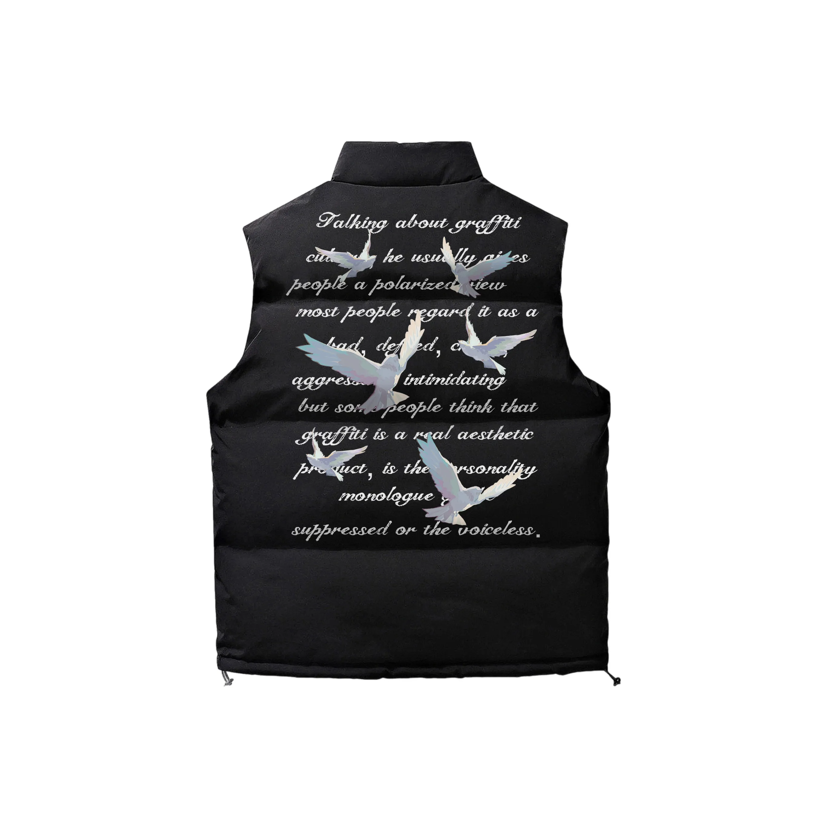 SUNSETMONENT Хлопковый пуховик жилет унисекс