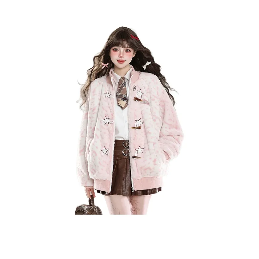 PNVB Розовый Женские Бархатные Куртки