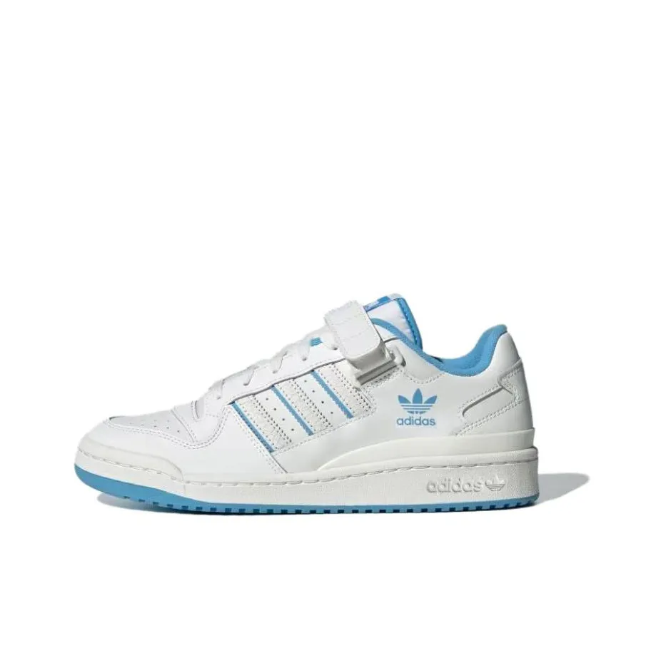 Adidas Originals FORUM Low Топ Скейтборд Кроссовки Унисекс Белый Синий