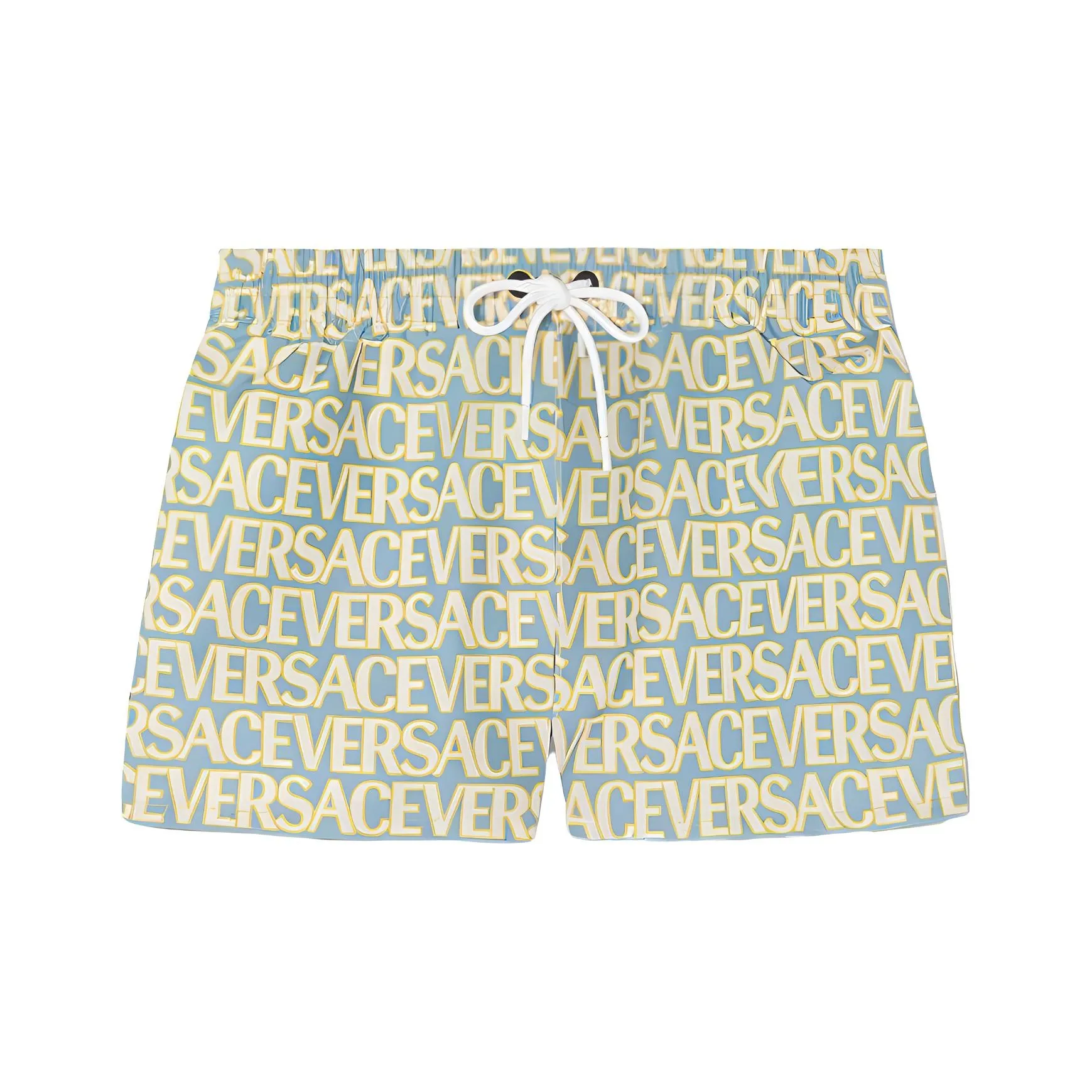 VERSACE Пляжные шорты Мужские Многоцветные