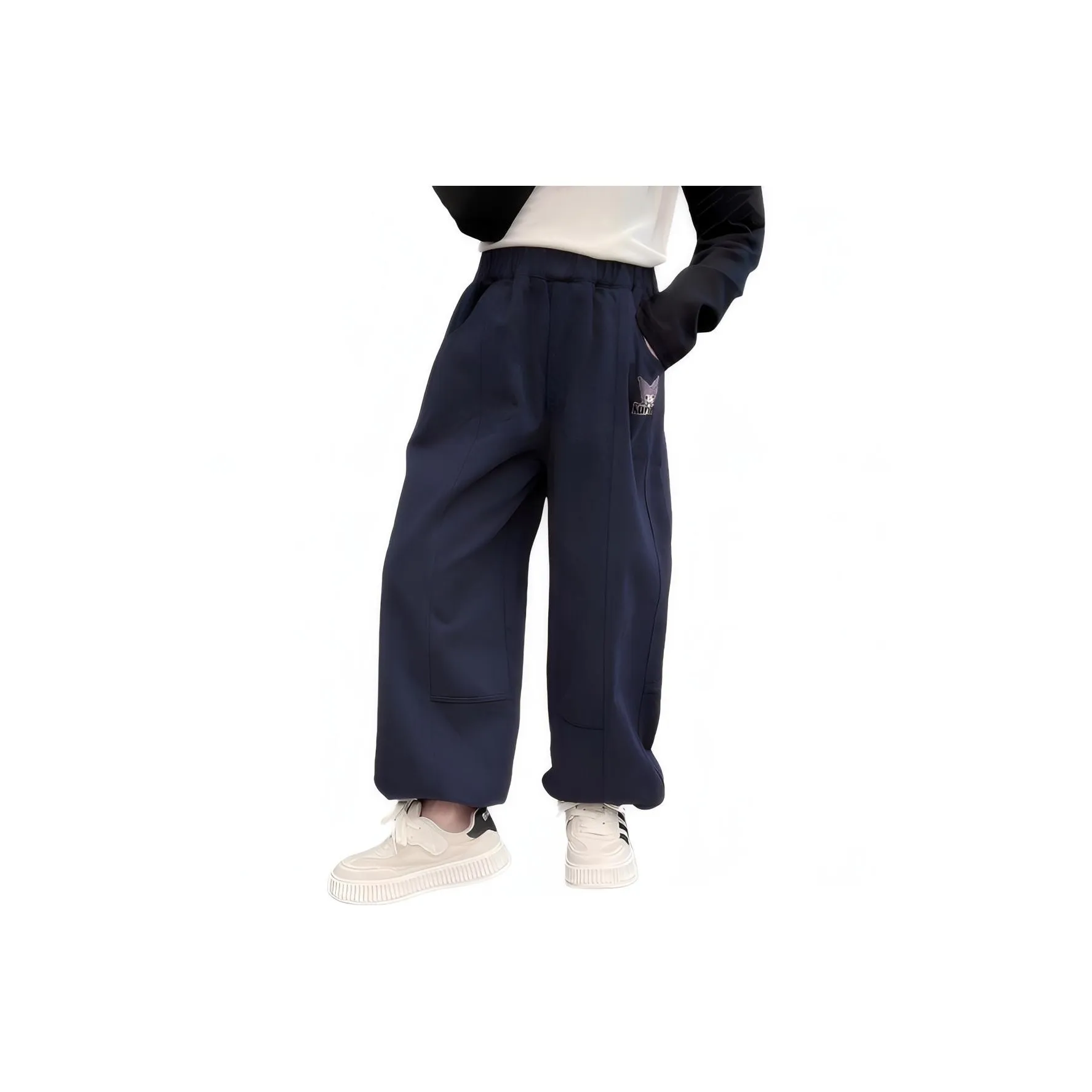 Hello Kitty Темно-синие KIDS Спортивные брюки