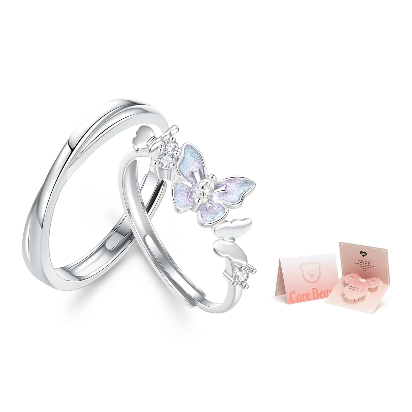 Кольца Heart Little Bear Unisex