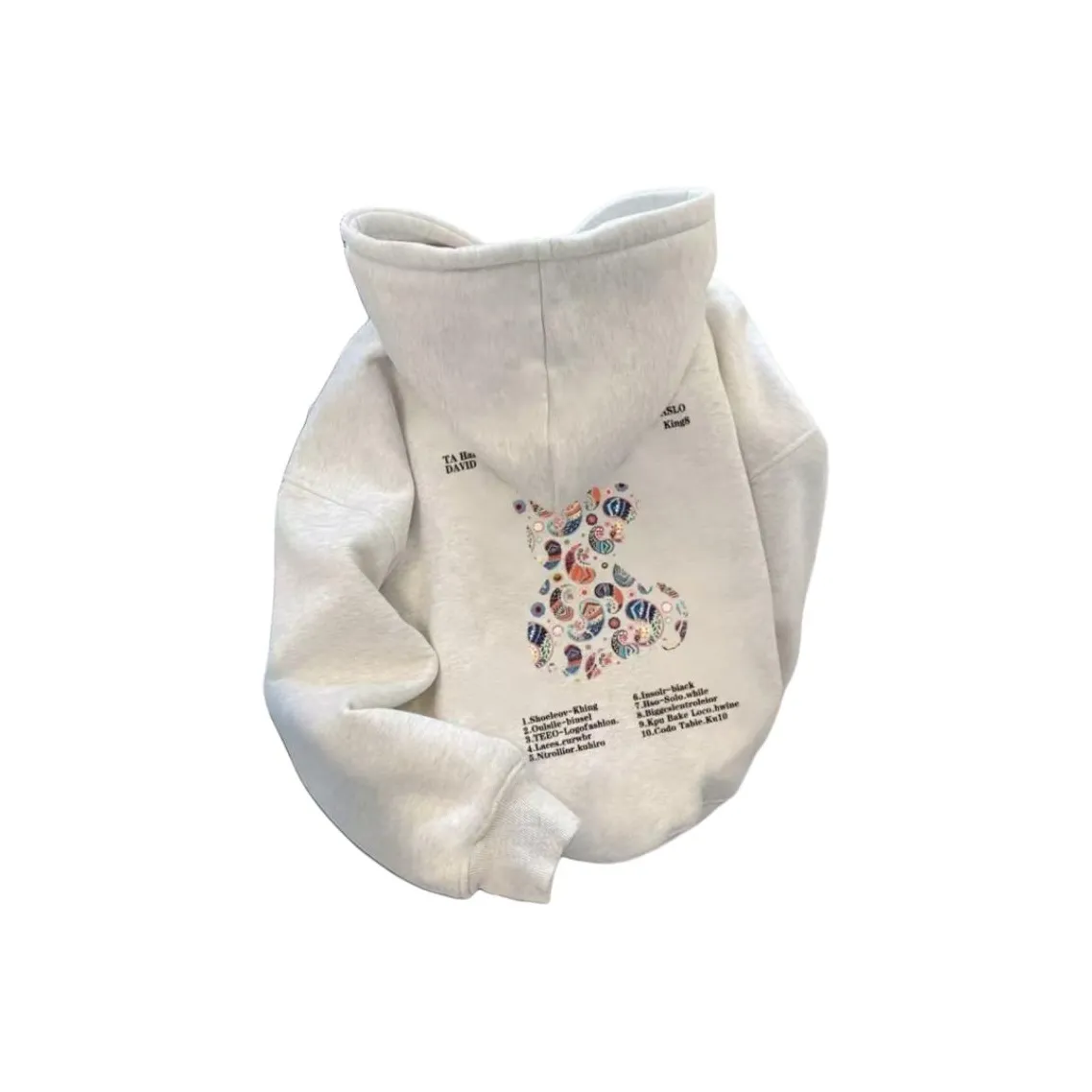 HYUNDAI Белый Серый Унисекс Свитшоты