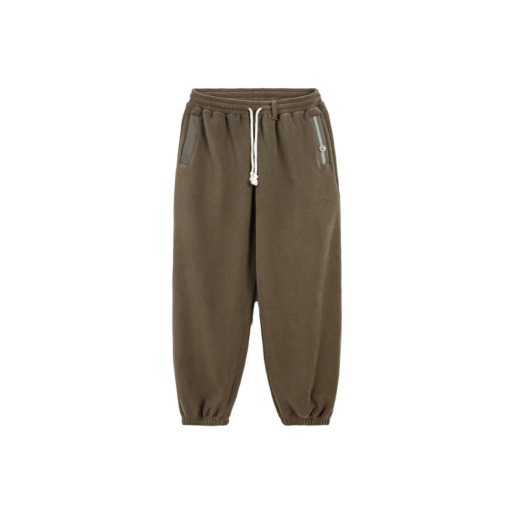 MADEN Оливково-зеленый Мужские Повседневные Брюки