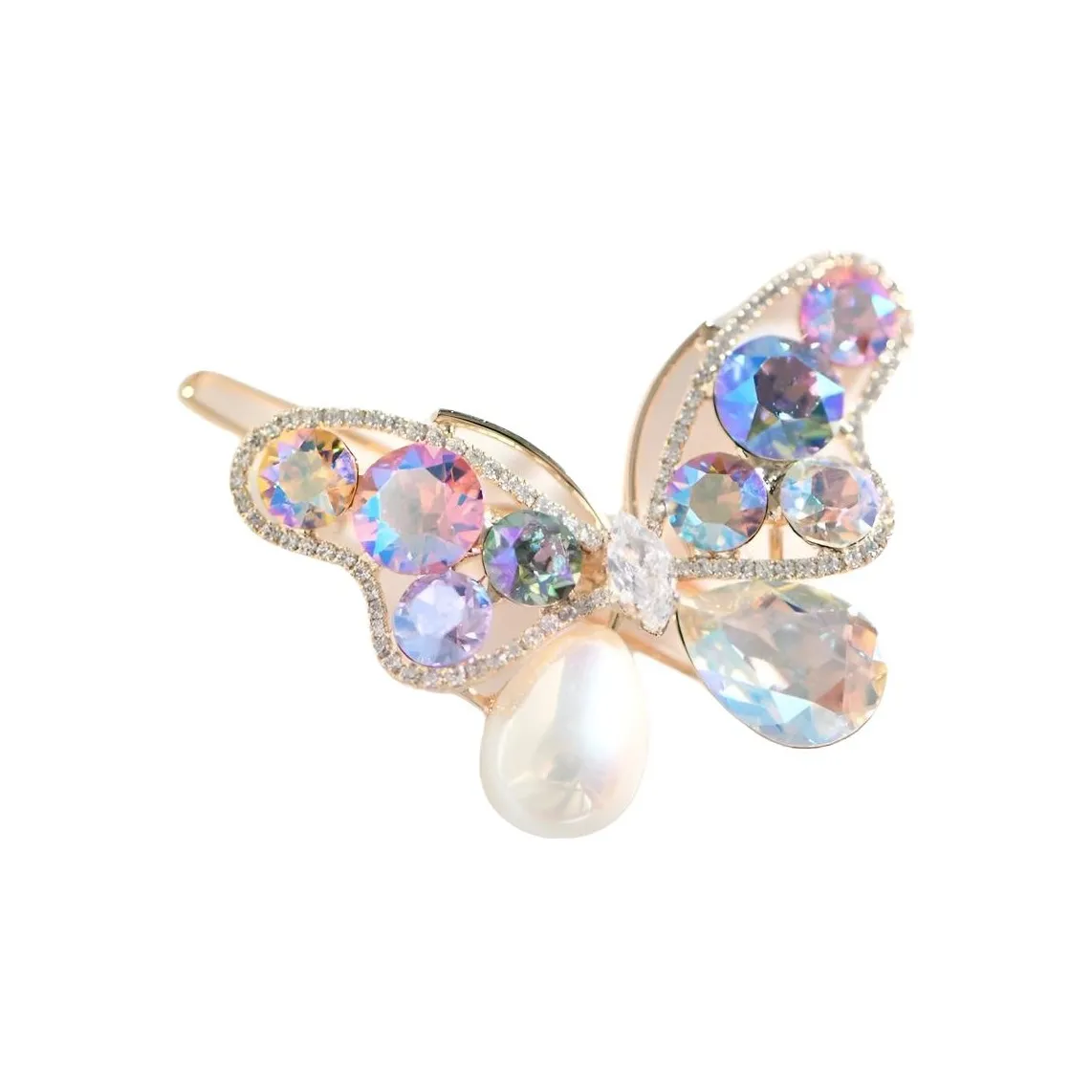 FENGXINSHIYU Кристальные заколки для волос Женские