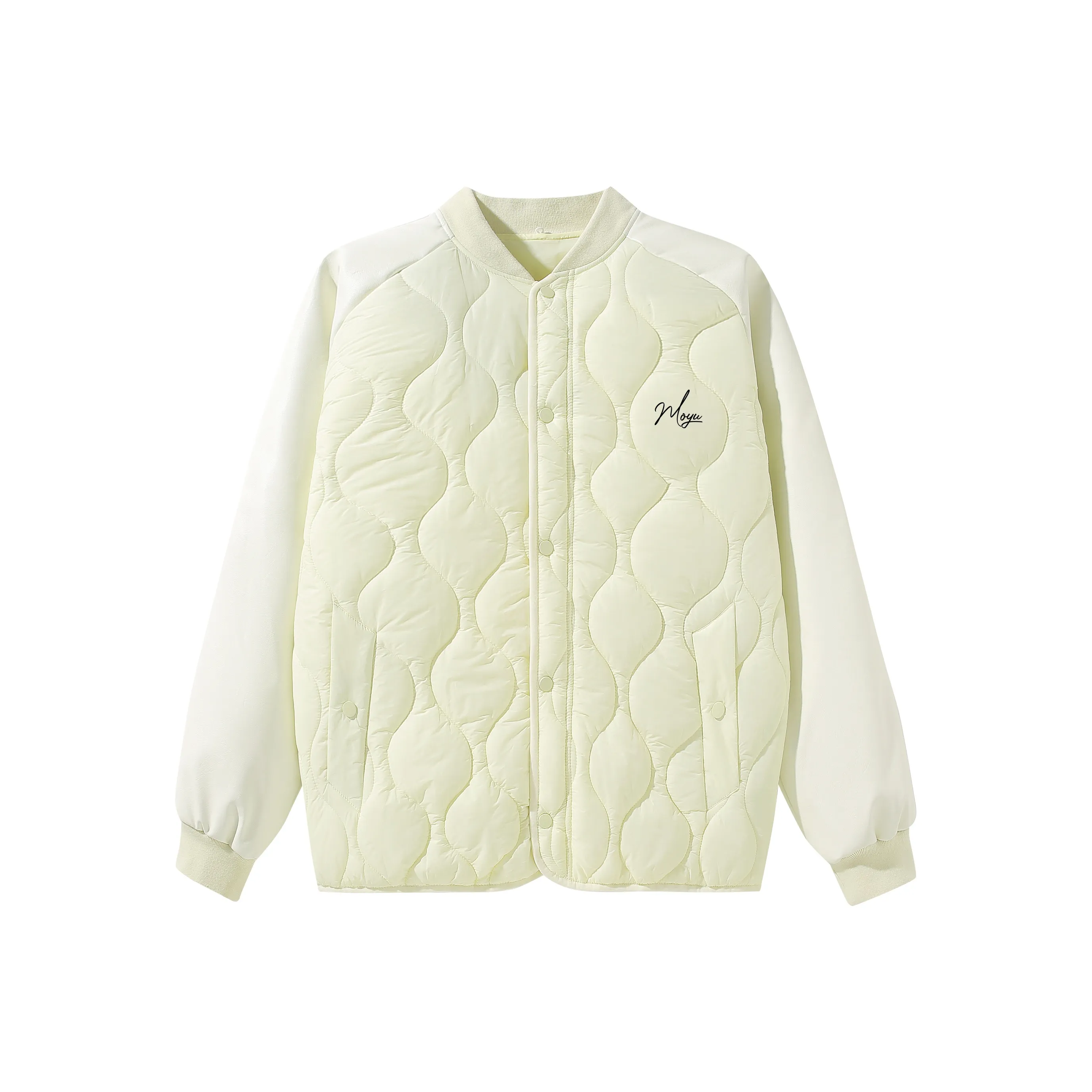 MoYu Хлопковый пуховик унисекс стандартного размера с флисовой подкладкой