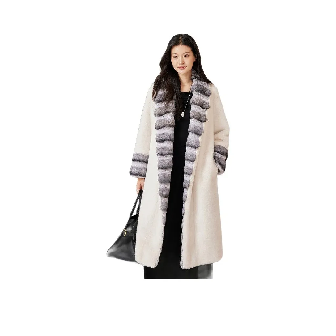 Beast King Золотистая норка Искусственный мех Женские