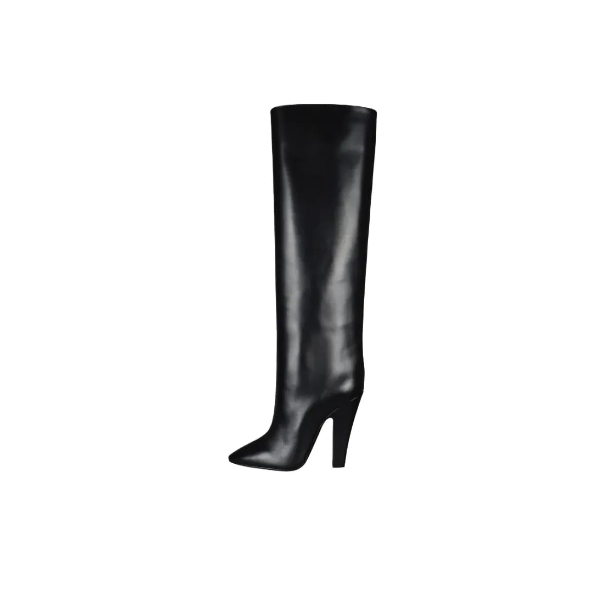 SAINT LAURENT 68 Knee high Boots Women's Black