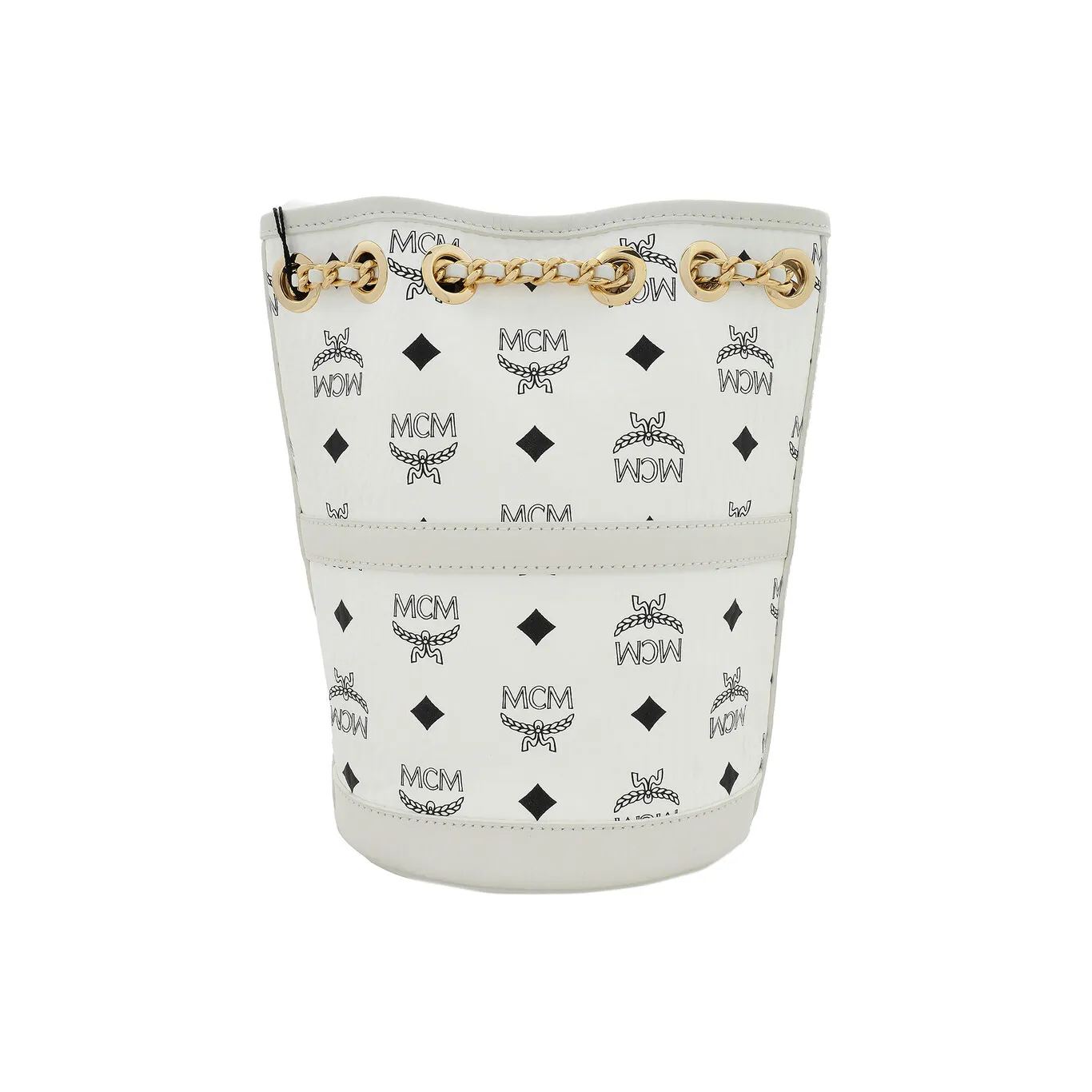 MCM Aren кожа рюкзак мини женский белый