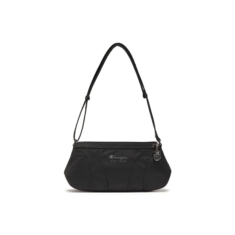 Champion Ткань Сумка через плечо Стандартная Унисекс Черный Светло-Синий Деним Прозрачный Светло-Синий