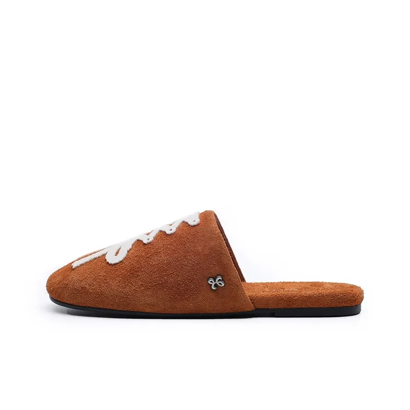 AGE ANGEL Тапочки Женские Красный Коричневый