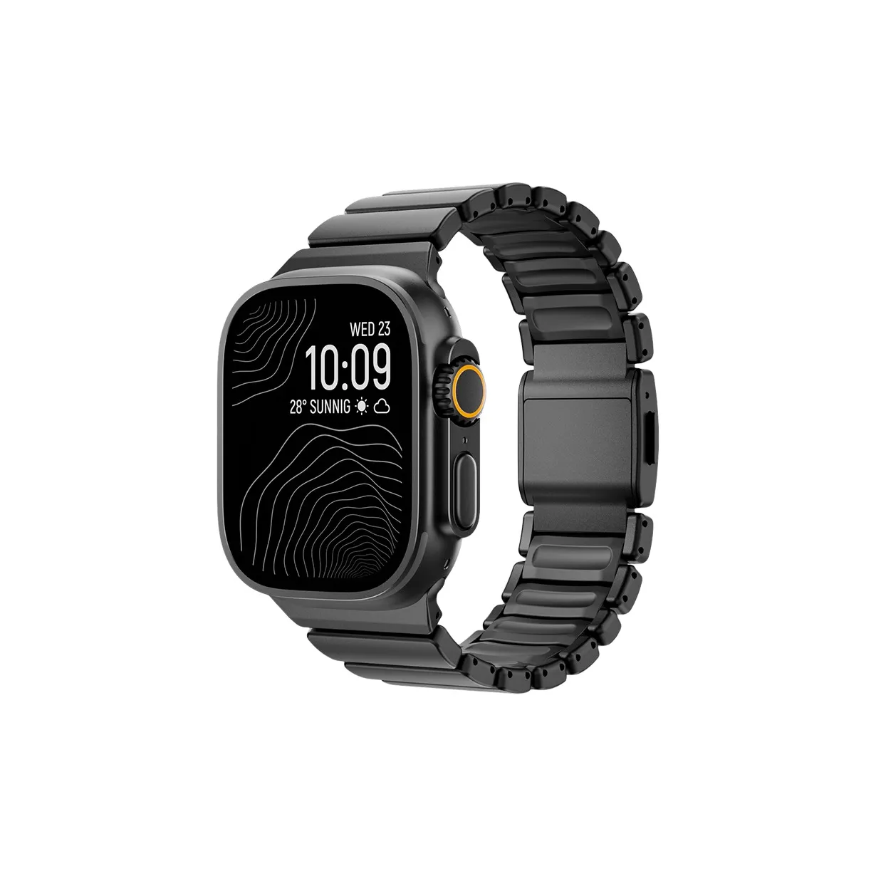 HAIAISO Ремень Apple Совместимость Титан Силикон