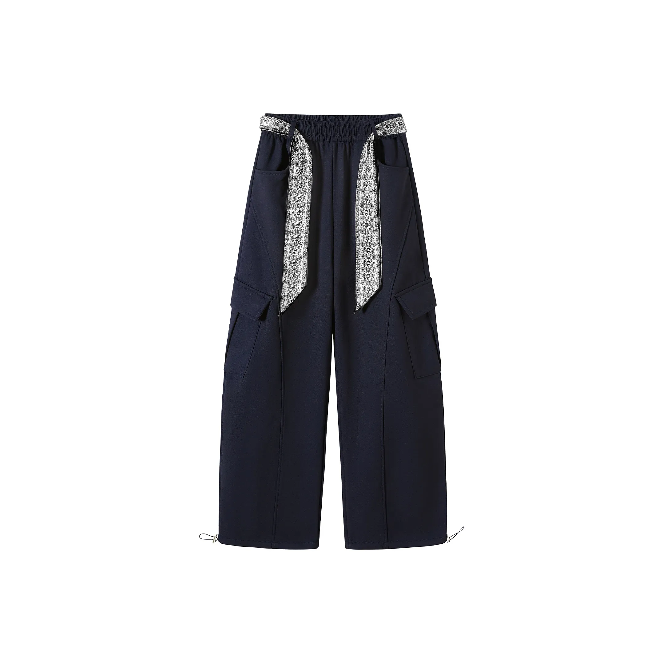 TOUCH Повседневные брюки Женские Темно-синий