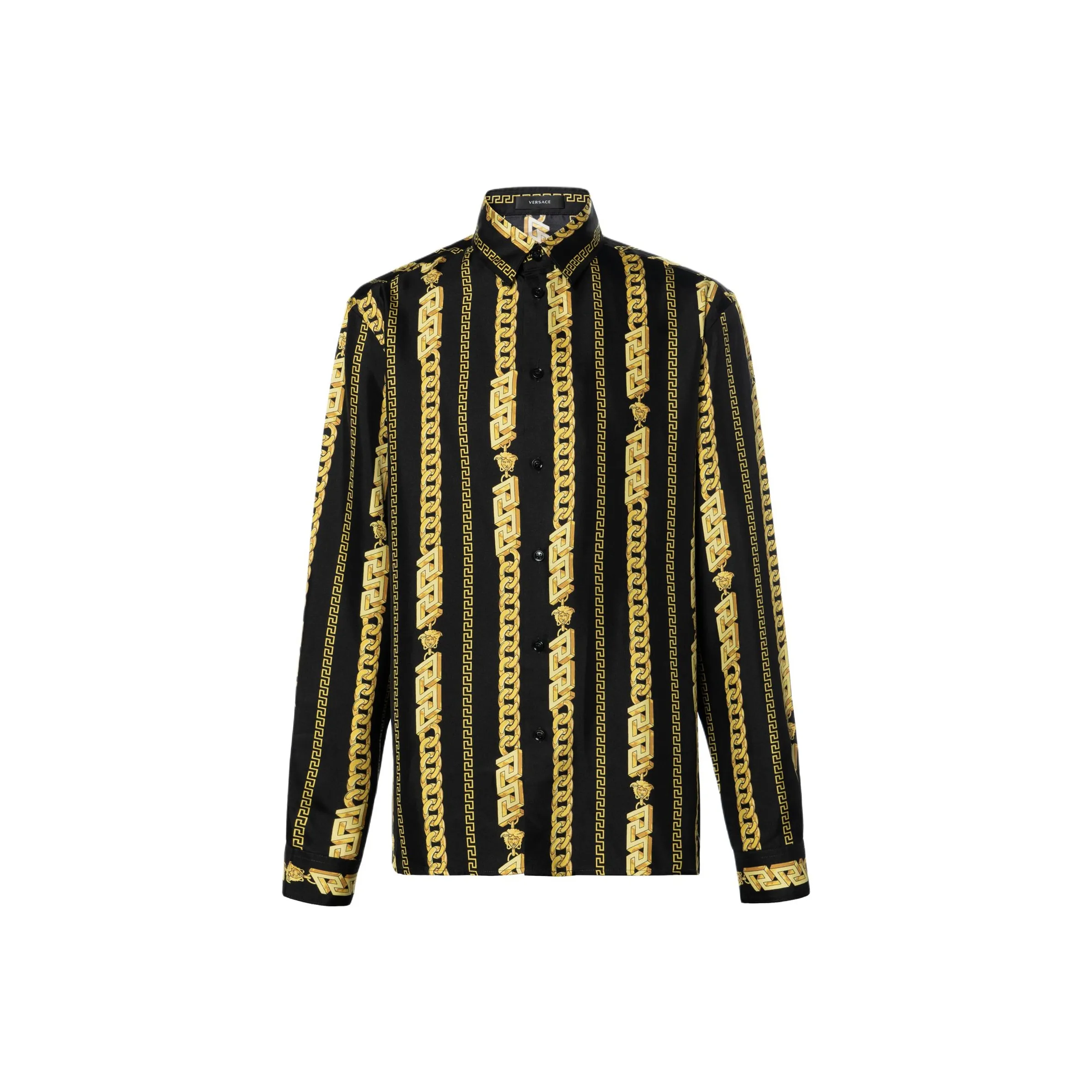 VERSACE Мужские Черные Рубашки