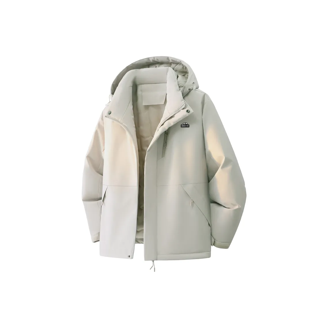 Warrior Городская жизнь Путешествие Коммутирование Сохранять тепло И Ветрозащитный Ветровка Унисекс