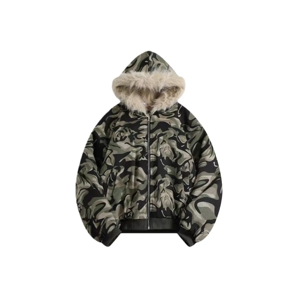 CAT'S PAW Зеленый Унисекс Пуховики