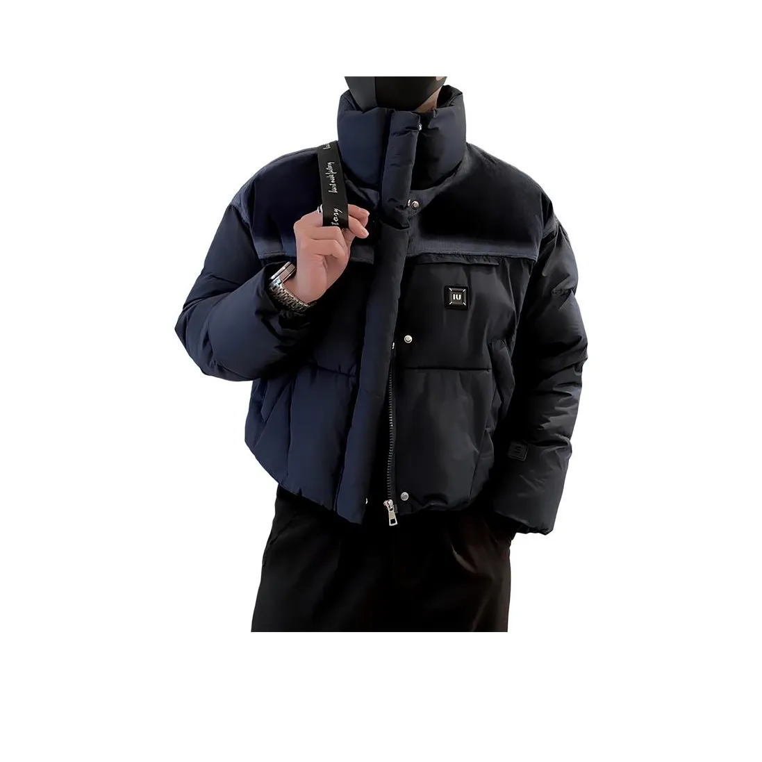 FRQ Светло-синий Унисекс Пуховики