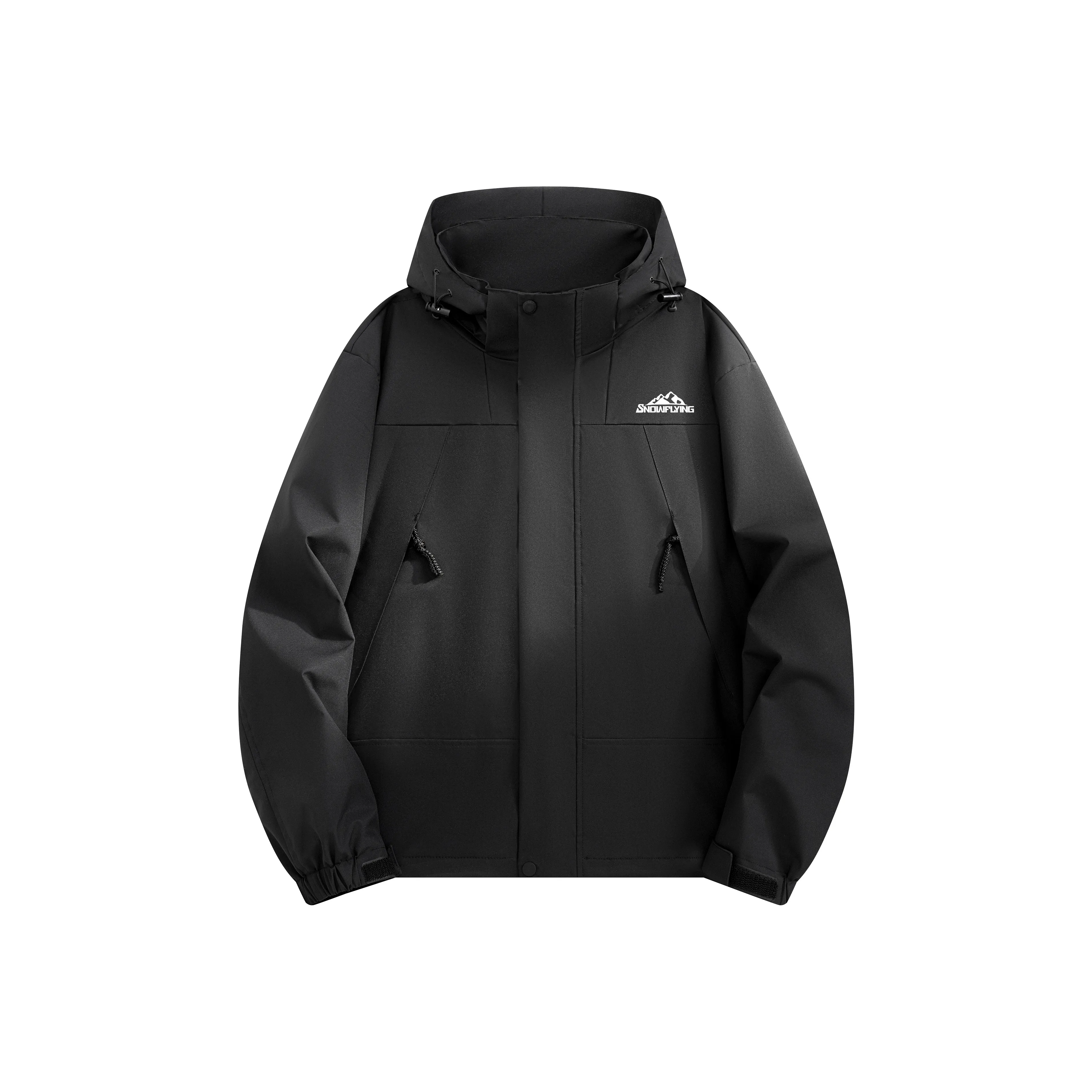 SNOW FLYING Водонепроницаемый Ветрозащитный Дышащий и Устойчивый к Износу Ветровка Унисекс