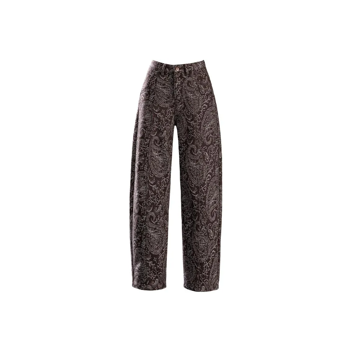 NINIUWOKU Коричневый с флисовой подкладкой женские джинсы