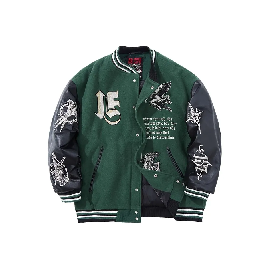 NUCLEAR EXPLOSION Пуховая куртка Вышивка Пальто Унисекс