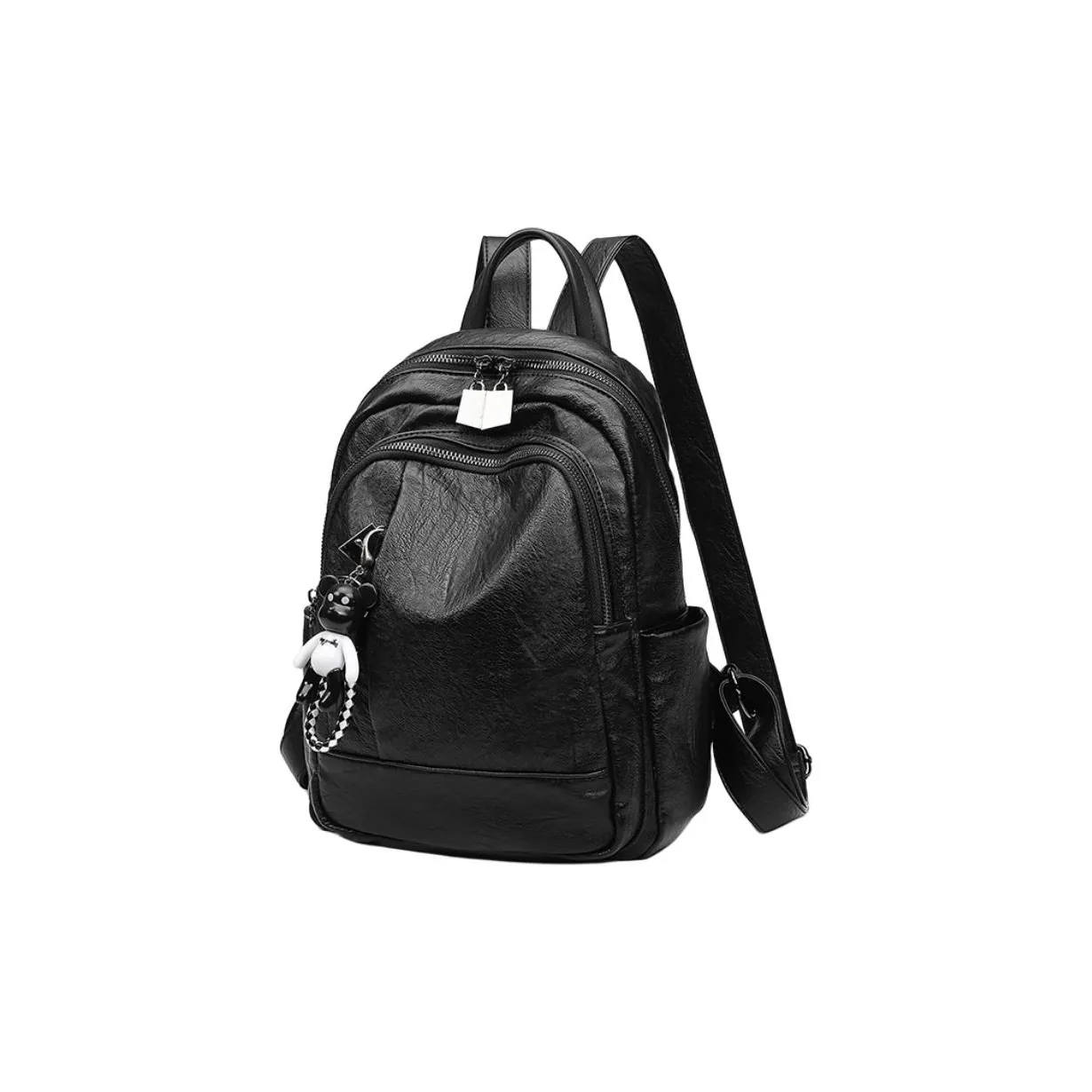 VANDEE Рюкзак из коровьей кожи женский черный