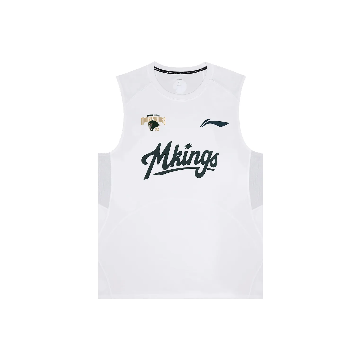 Подкладка без рукавов футболка унисекс белый