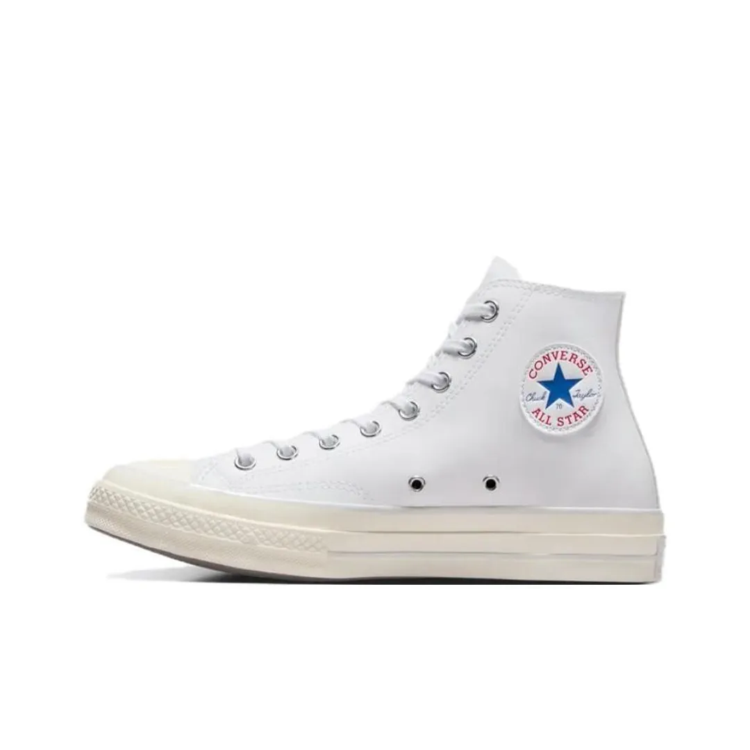 Converse 1970s High Top Canvas Shoes Unisex White Конверс 1970s Высокие Кеды Унисекс Белые