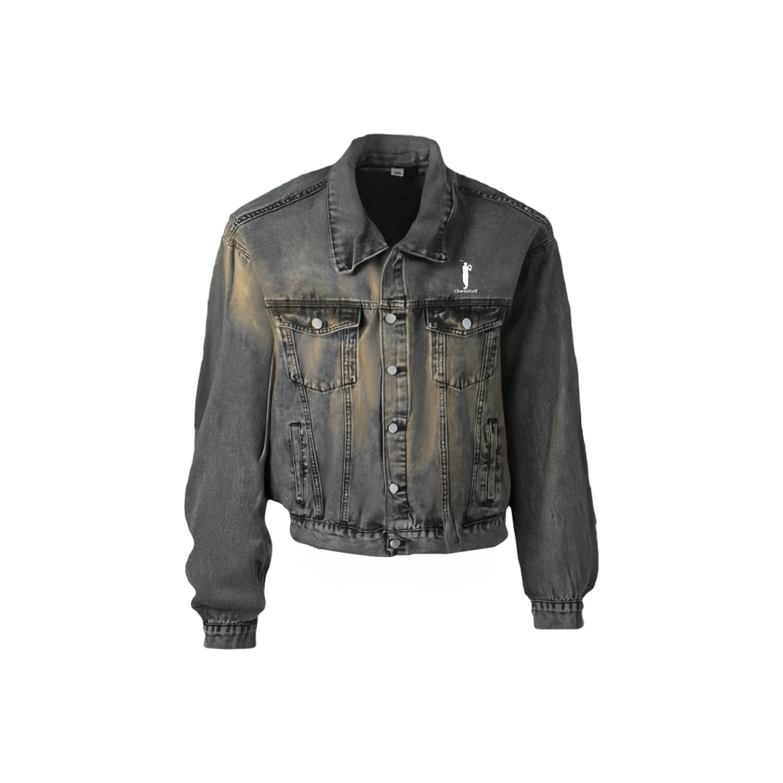 CHARLIE GOLF Denim Jacket Unisex