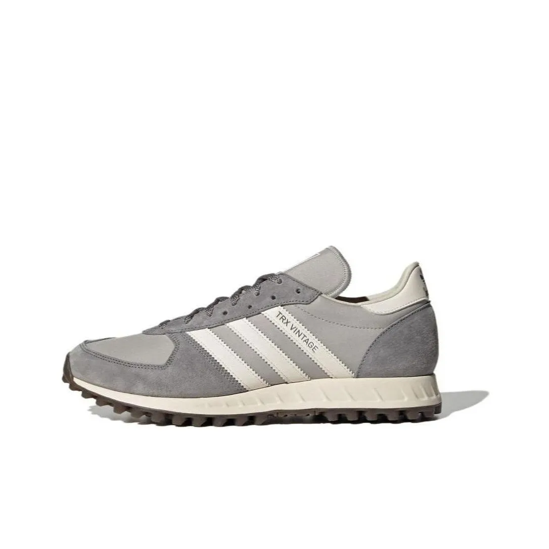 Adidas Originals TRX Vintage Амортизирующие шоки Slip-resistant Low Top Повседневная обувь Мужская Серый
