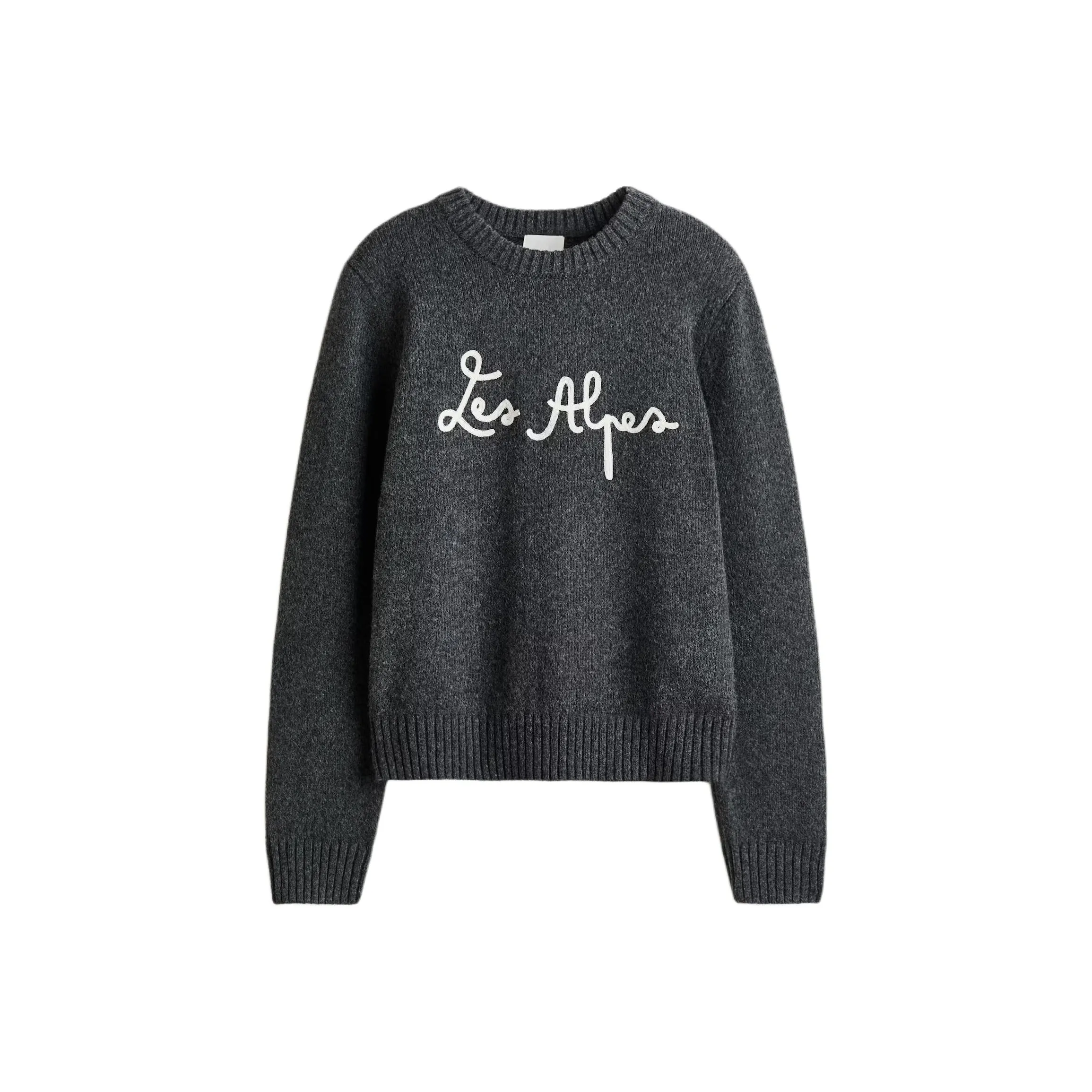 H M Темно-серые женские свитеры