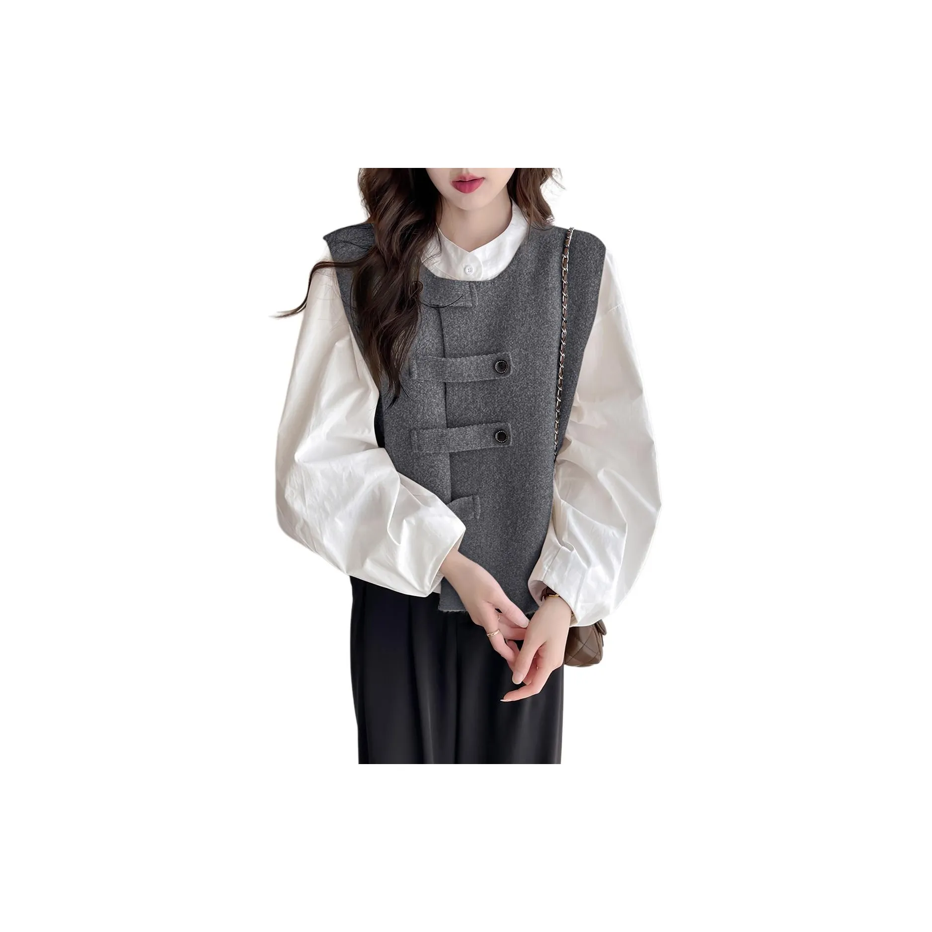 Tonlion Жилет Женский Dark Photinia Серый