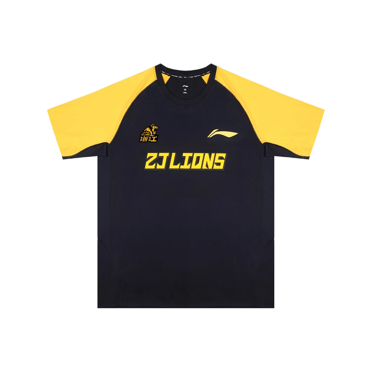 Т-рубашка с подкладкой унисекс черный и желтый